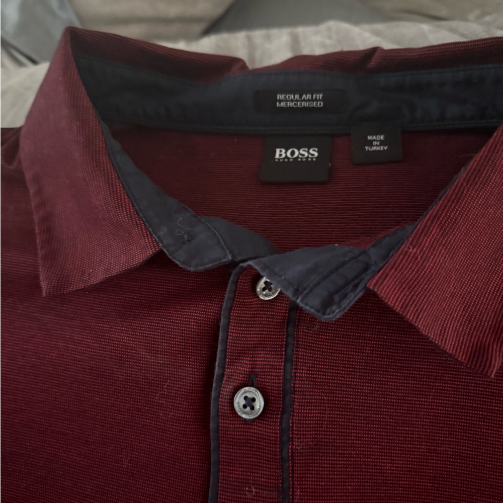 Boss Red Casual Button Down Shirt MENS XXL